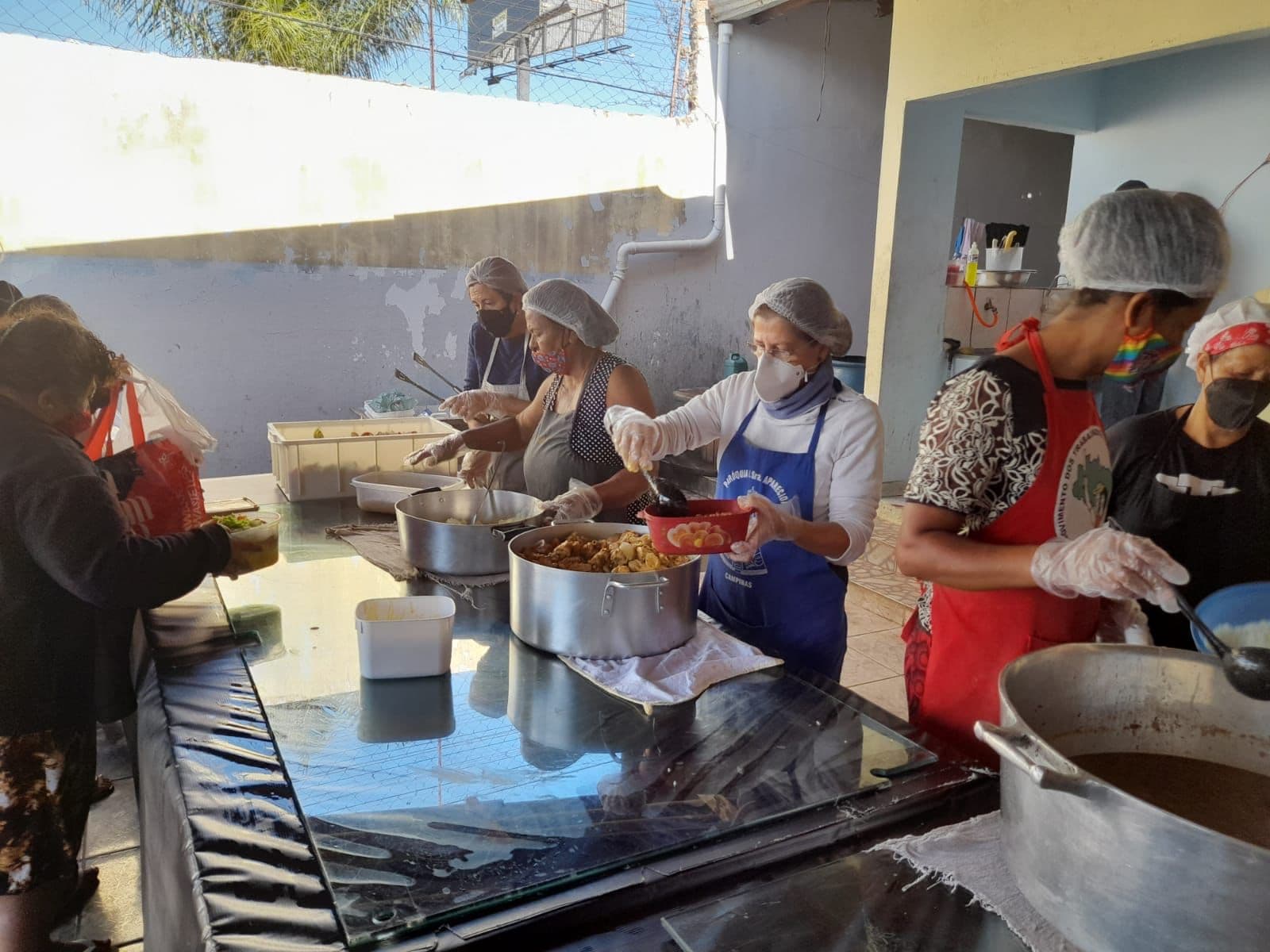 Foto do projeto Cozinha Solidária Dona Aparecida — CRCA, Campinas